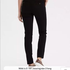 American Eagle Black skinny pants